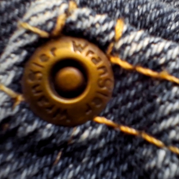 Wrangler Regular Fit Blue Jeans Classic Denim - Picture 7 of 12